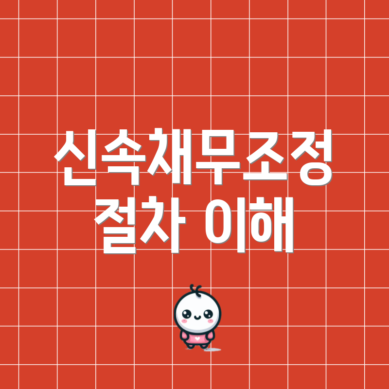신속채무조정 절차 이해