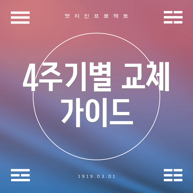 4주기별 교체 가이드