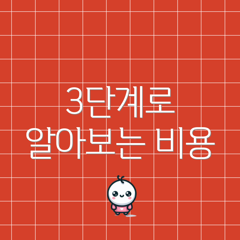 3단계로 알아보는 비용