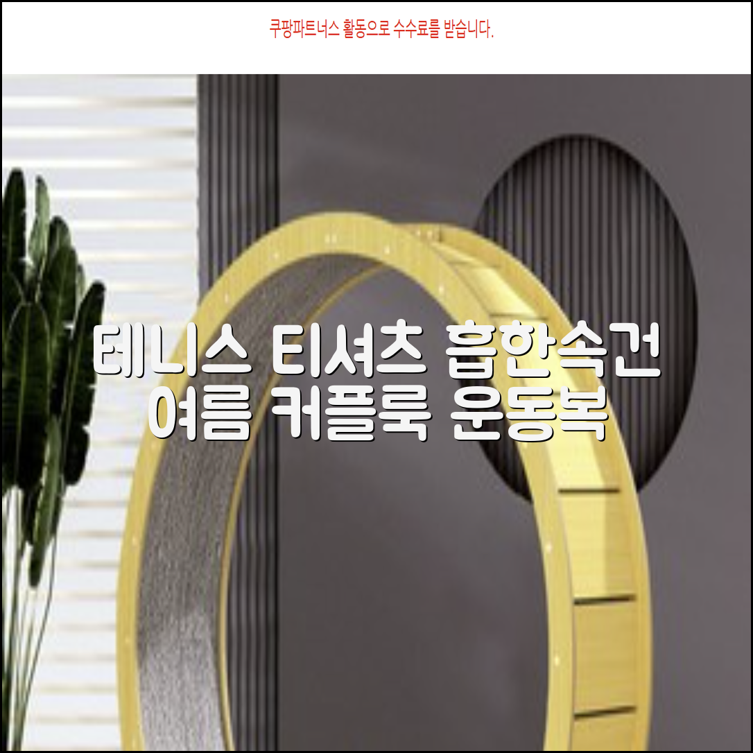 테니스 그래픽 기능성 드라이 티셔츠 / 흡한속건 여름 반팔 S~2XL / 커플룩 단체복 운동복 추천 리뷰