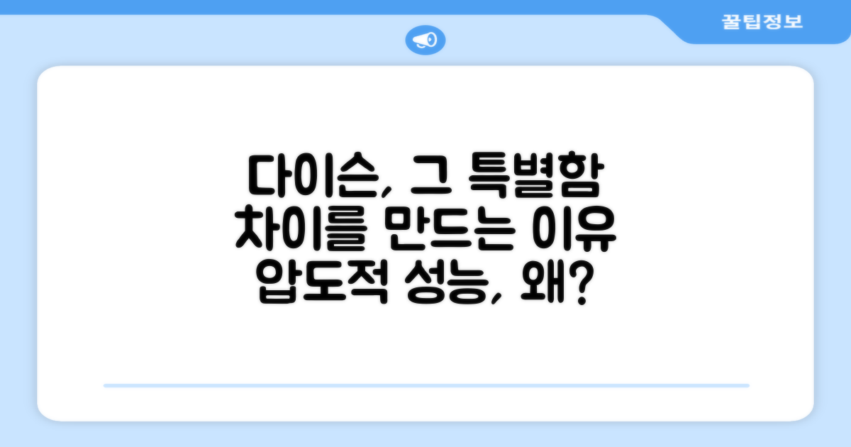 왜 다이슨인가, 특별한 이유