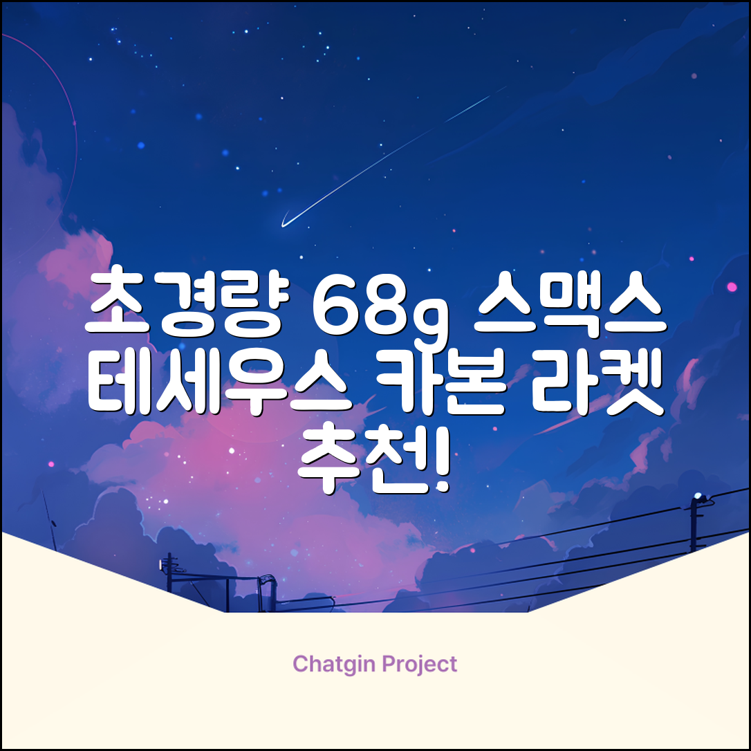 스맥스코리아 풀카본 초경량 배드민턴 라켓 68g, 테세우스 화이트, 1개 추천 리뷰