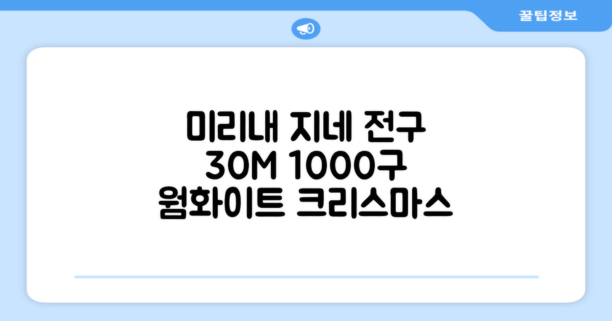 아리조명 LED 미리내 와이어 지네 전구 크리스마스 장식 줄 조명 30M 1000구 실버코팅, 웜화이트, 1개 추천 리뷰