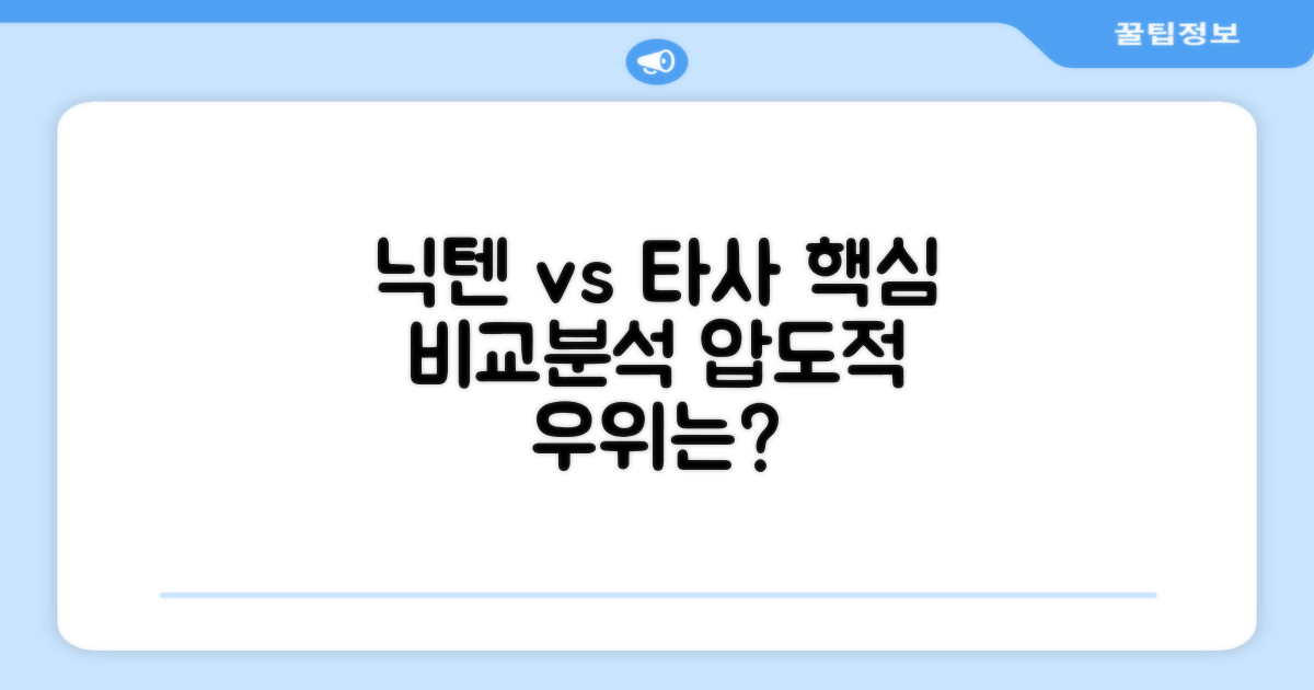 닉텐 vs 타사 비교