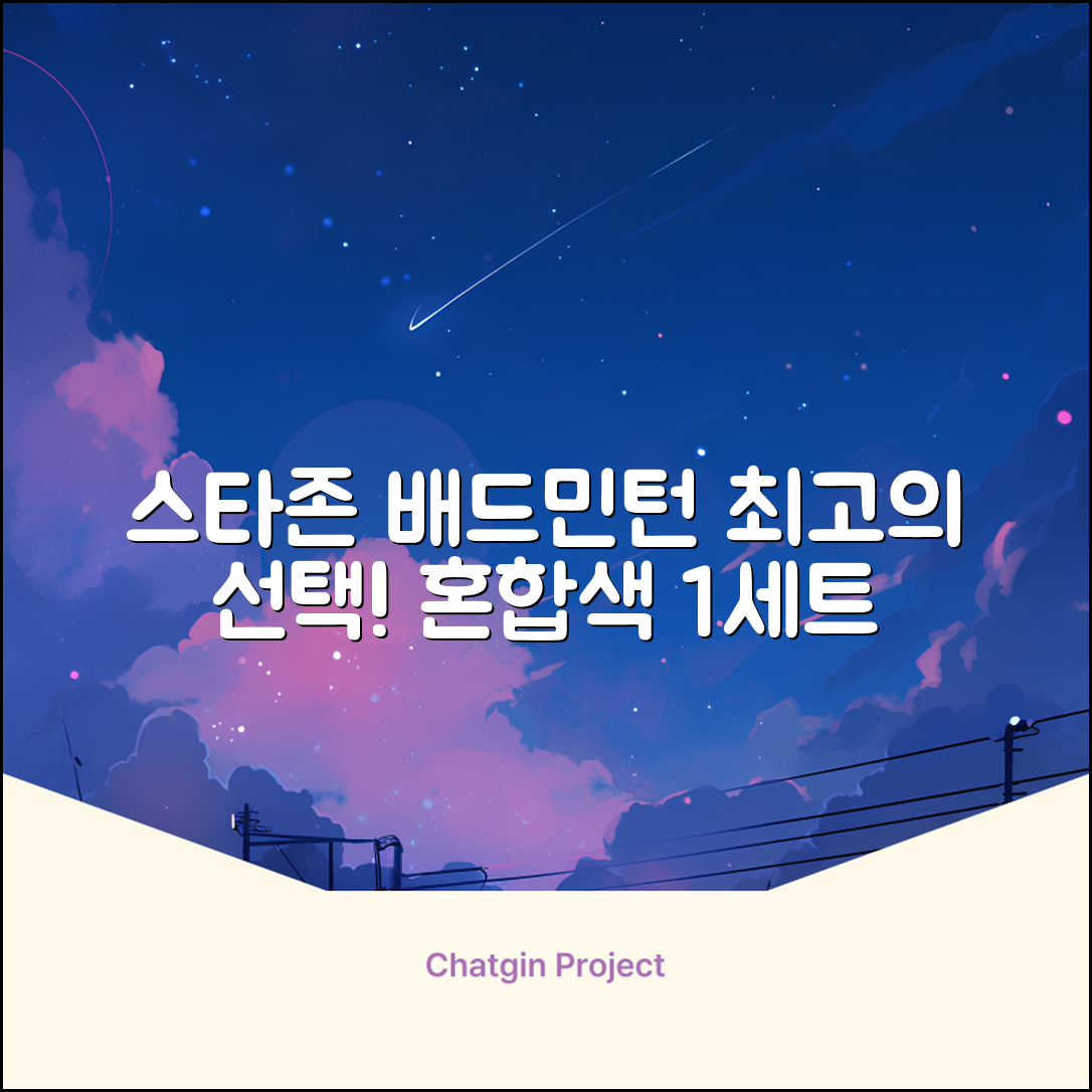 스타존 배드민턴 그물 네트 + 가방, 혼합색상, 1세트 추천 리뷰