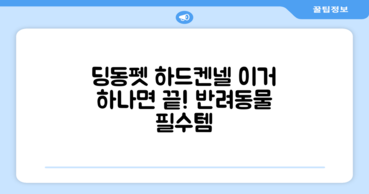 딩동펫 하드켄넬, 어떤 점이 특별할까?