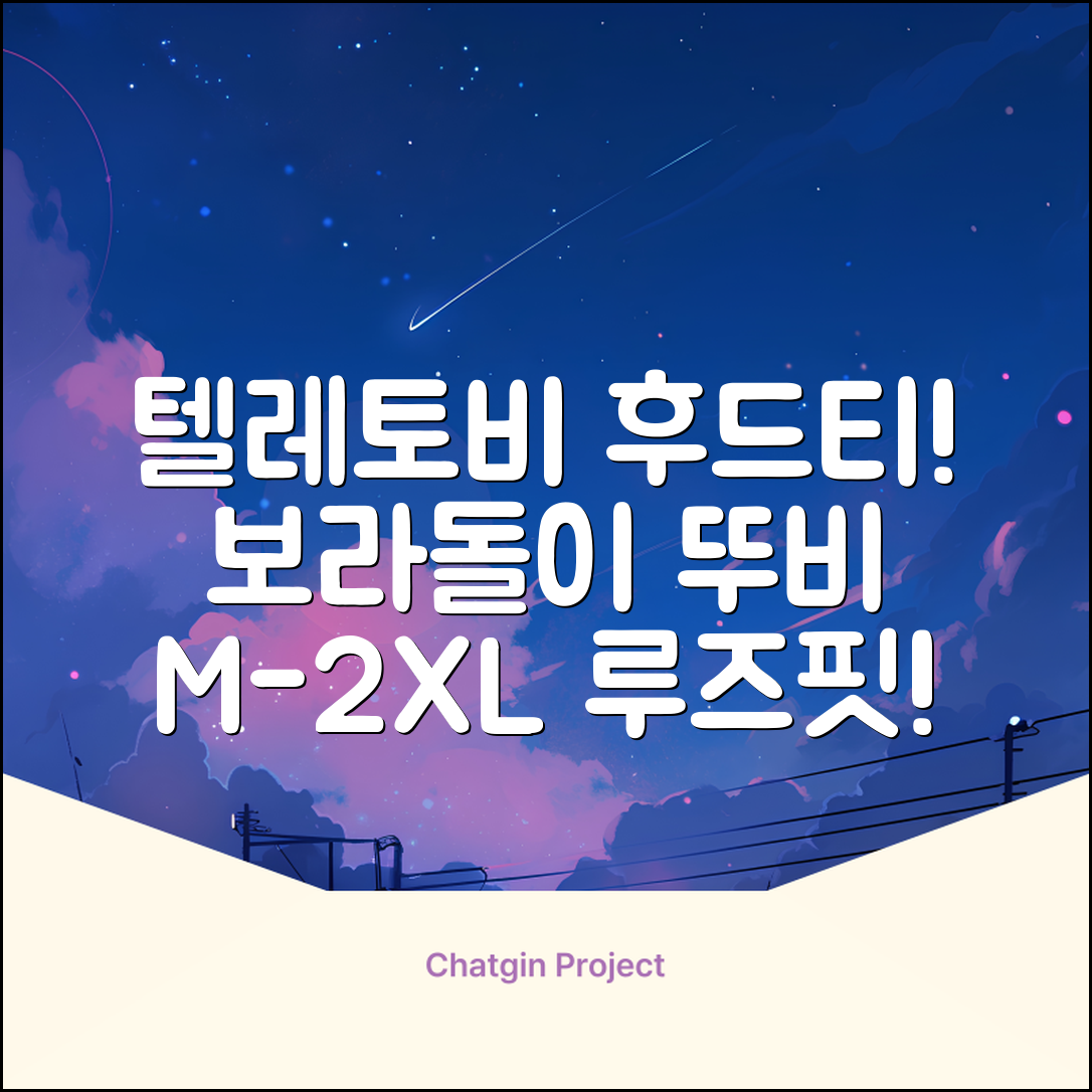 텔레토비 후드티 루즈핏 M~2XL 보라돌이 뚜비 나나 뽀 추천 리뷰